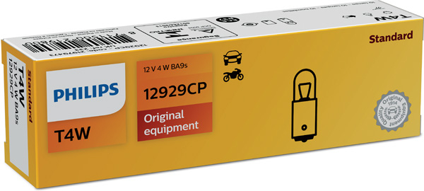 Philips Bec Pozitie T4W 12V Set 10 Buc