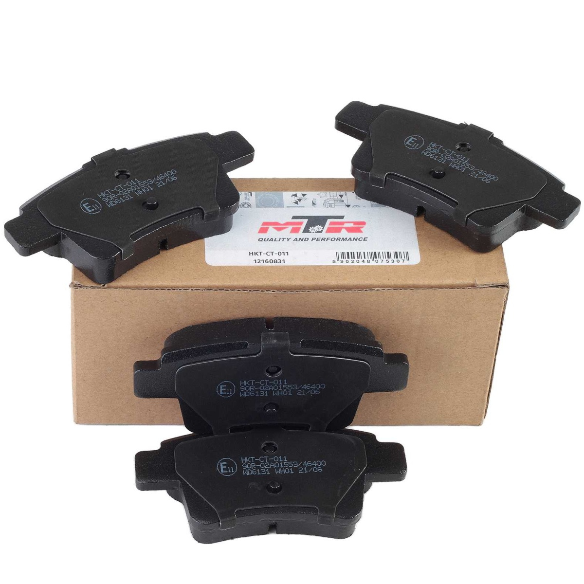 Placute Frana Spate MTR 12160831 - Calitate Germană - imagine 2