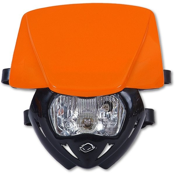 Carena Far UFO Panther | Design Unic, Negru/Portocaliu