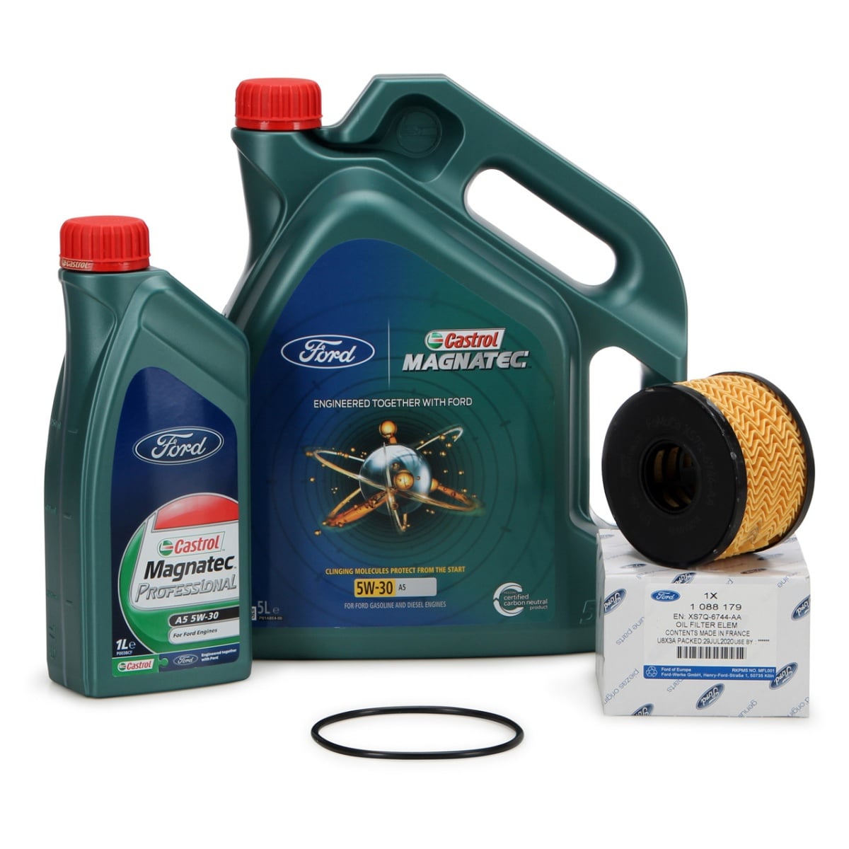 Set Revizie Ford Castrol 5L+1L+Filtru