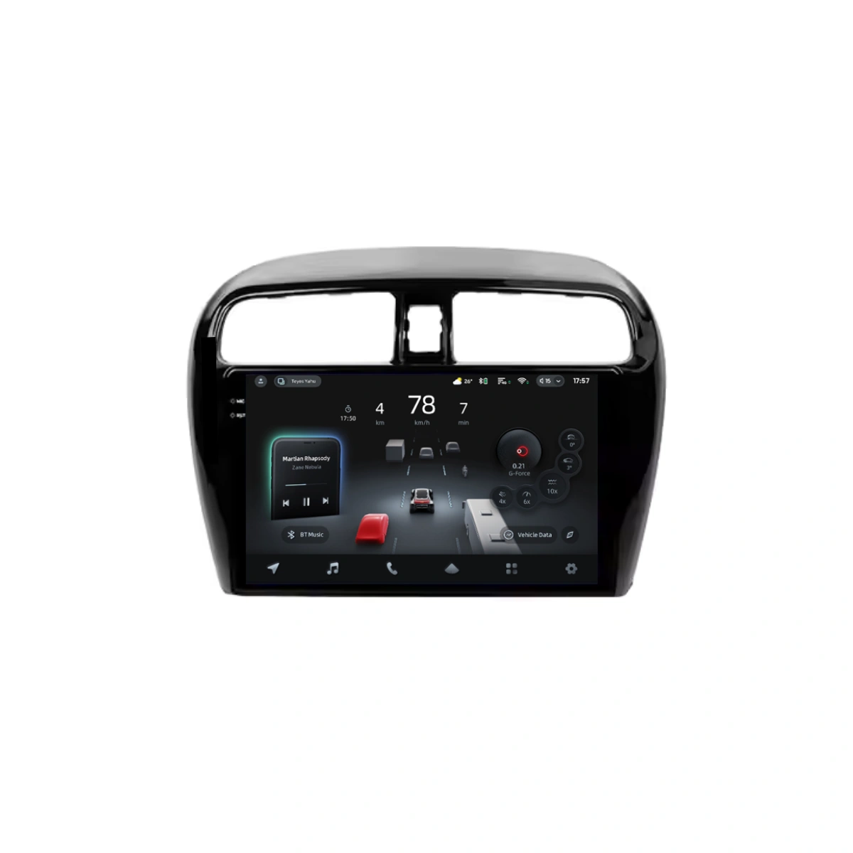 Teyes CC4 PRO Navigatie AI Mitsubishi Mirage - imagine 1