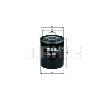 Filtru ulei MAHLE ORIGINAL OC 194