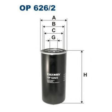 Filtru ulei Filtron OP626 2 - Protecție optimă motor