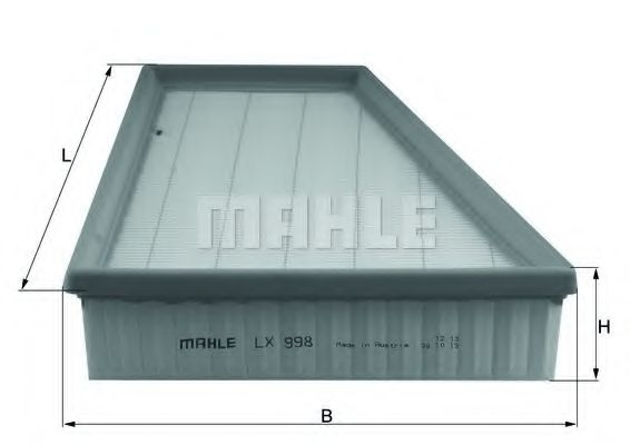 Filtru aer MAHLE LX 998 Original