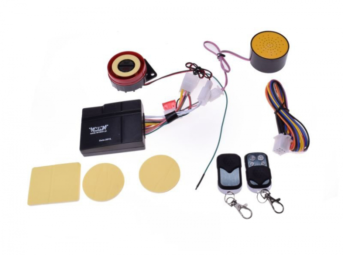 Alarma WM cu Pornire și Asistent Vocała | Motocicleta, ATV