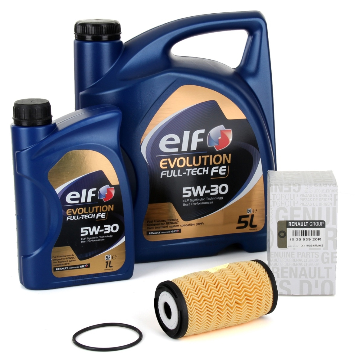 Pachet Revizie Elf 5W-30 + Filtru | Economie Combustibil