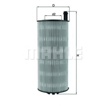 MAHLE OX 423 9D Filtru Ulei Mercedes-Benz