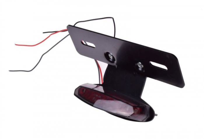 Lampa Spate LED WMX Negru Moto Omologare E8