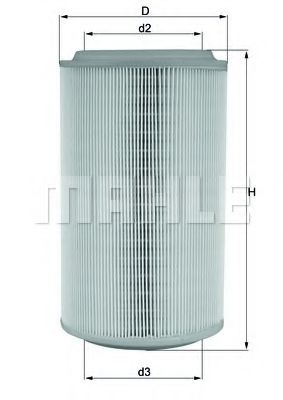 Filtru Aer Mahle LX 913 - Calitate Premium