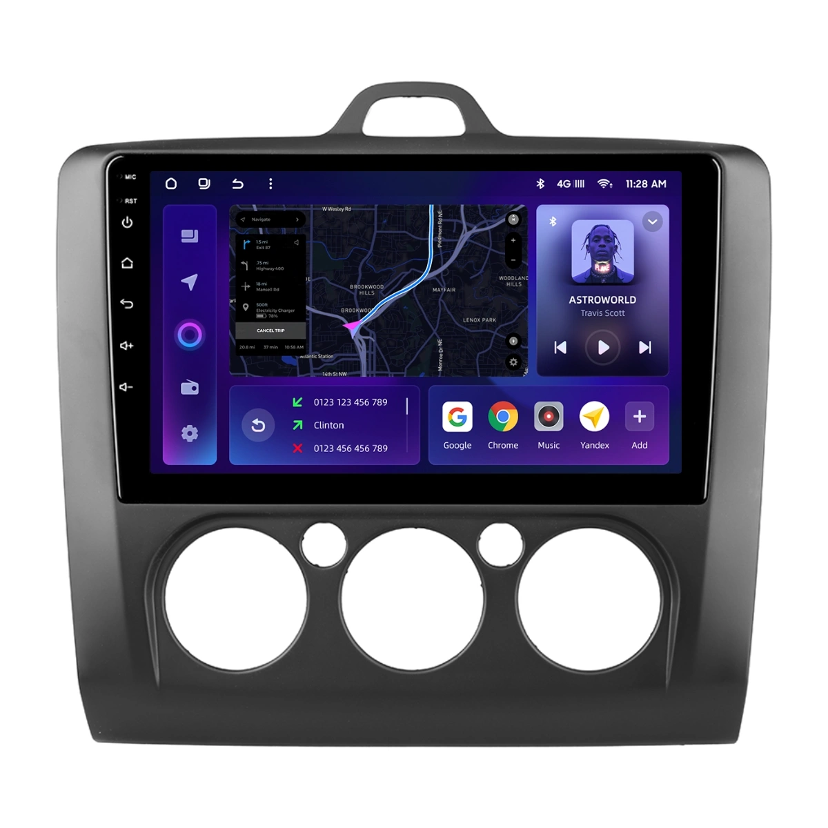 Navigatie MOSS M2 Ford Focus 4G+DSP | Soundhouse - imagine 2