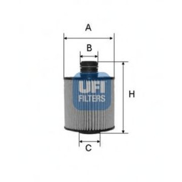 Filtru Ulei UFI 25.083.00 - Protecție Motor