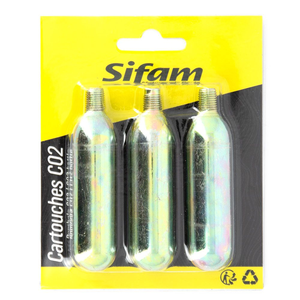 Sifam Kit Rezerve CO2 3 Buc - Reparare Pana