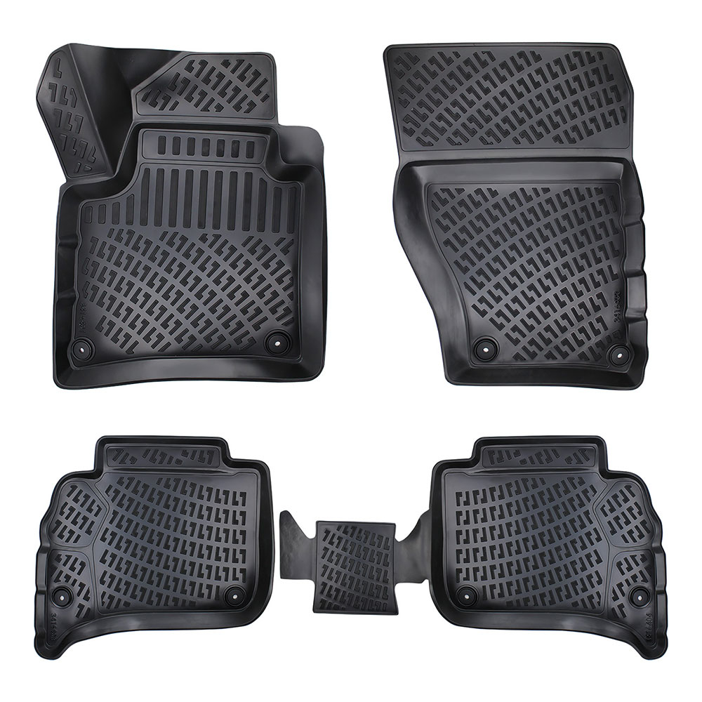 Set covorașe auto cauciuc Umbrella VW Touareg III 2018-