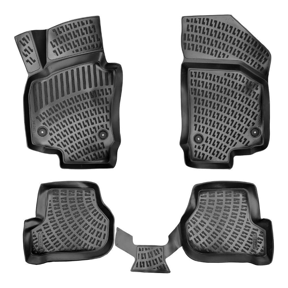 Covorase auto cauciuc Umbrella Seat Leon II 2005-2012
