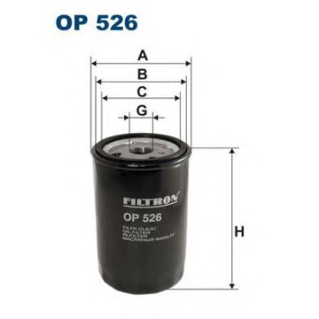 Filtru Ulei Filtron OP526 - Protecție Motor