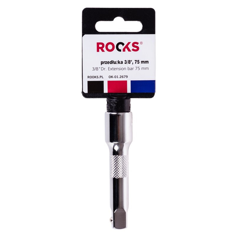 ROOKS Prelungitor 3/8" Crom Vanadiu 75mm