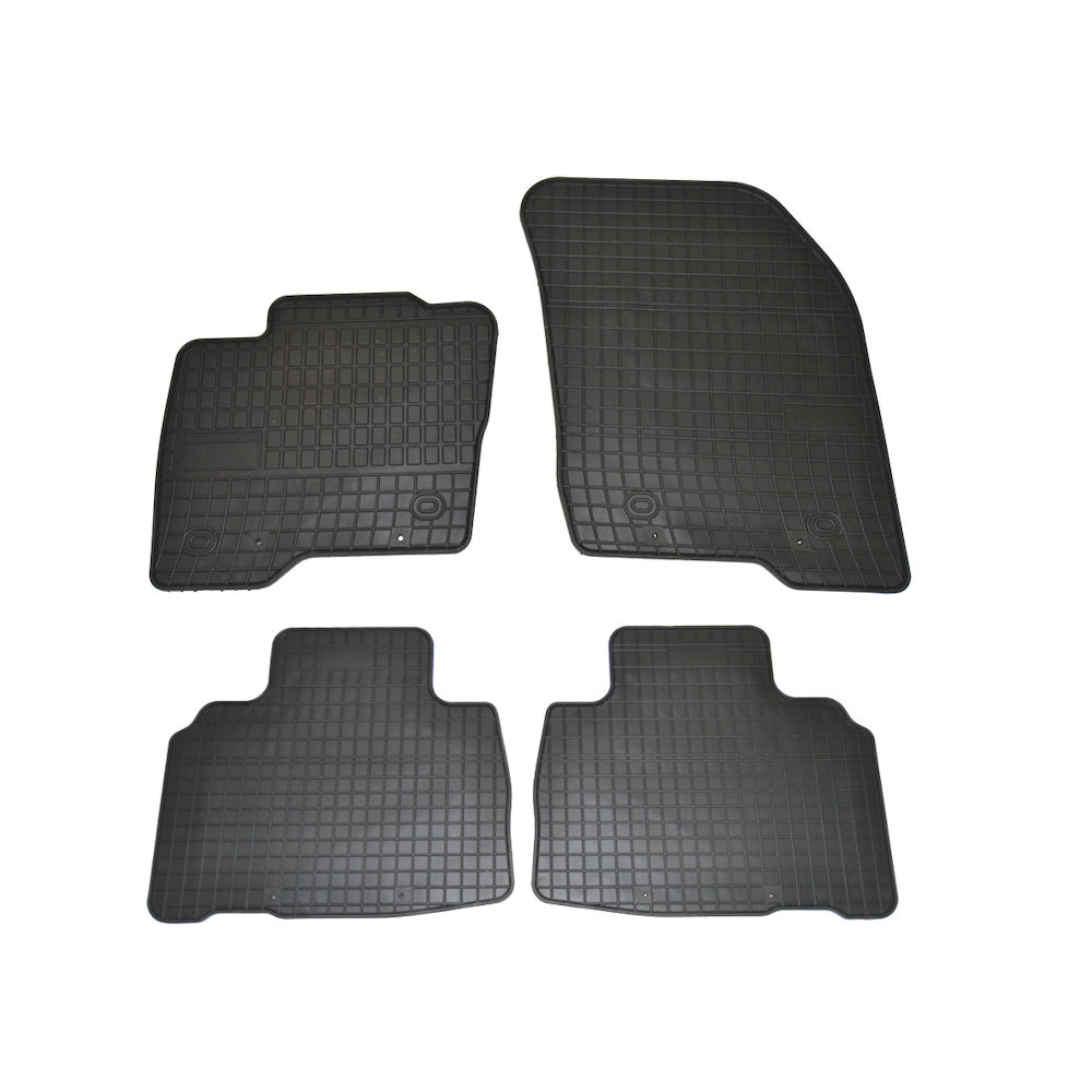 Covorase auto cauciuc Ford Edge 2014- Negru Frogum, 4 buc
