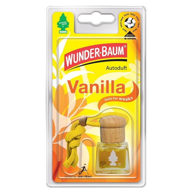 Odorizant auto Wunder-Baum VANILLA, miros de vanilie