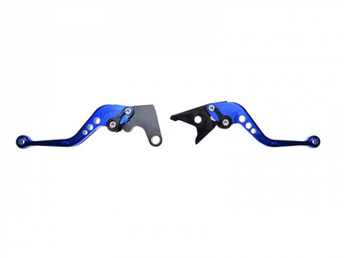 Set Manete Reglabile WMX Yamaha Albastru