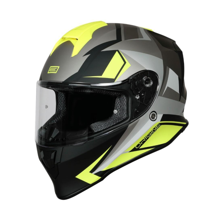 Casca moto integrala Origine Dinamo Faster negru galben mat M