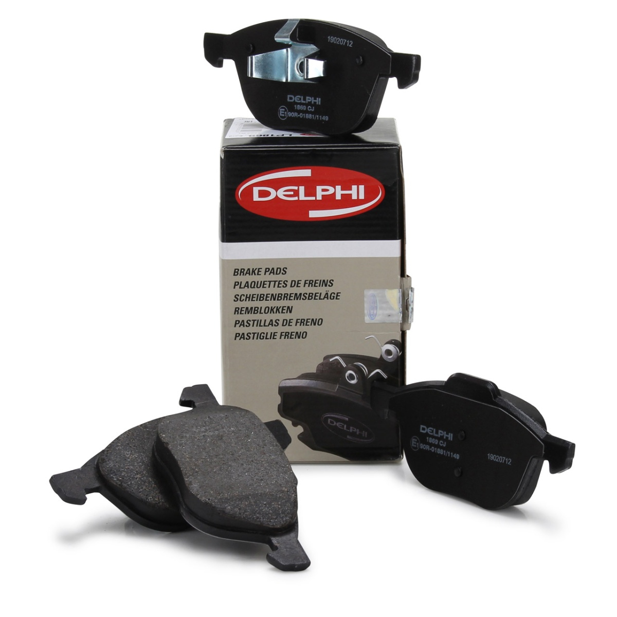 Placute Frana Fata Delphi Focus 2 (2004-2012)