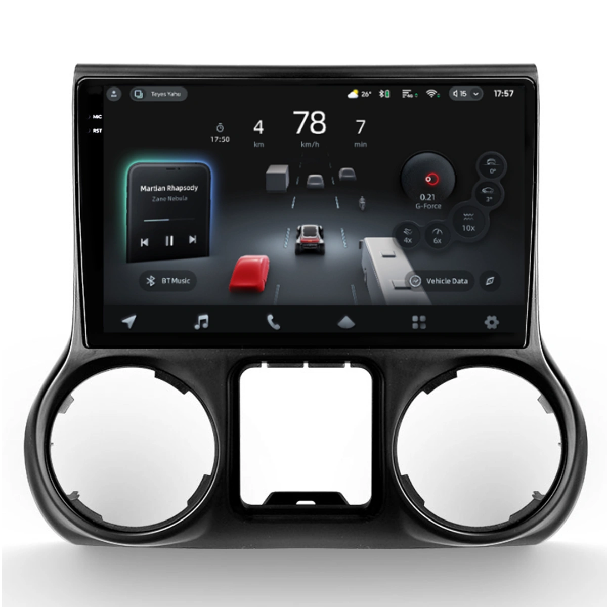 Teyes CC4 PRO Jeep Wrangler - Navigație AI 5G
