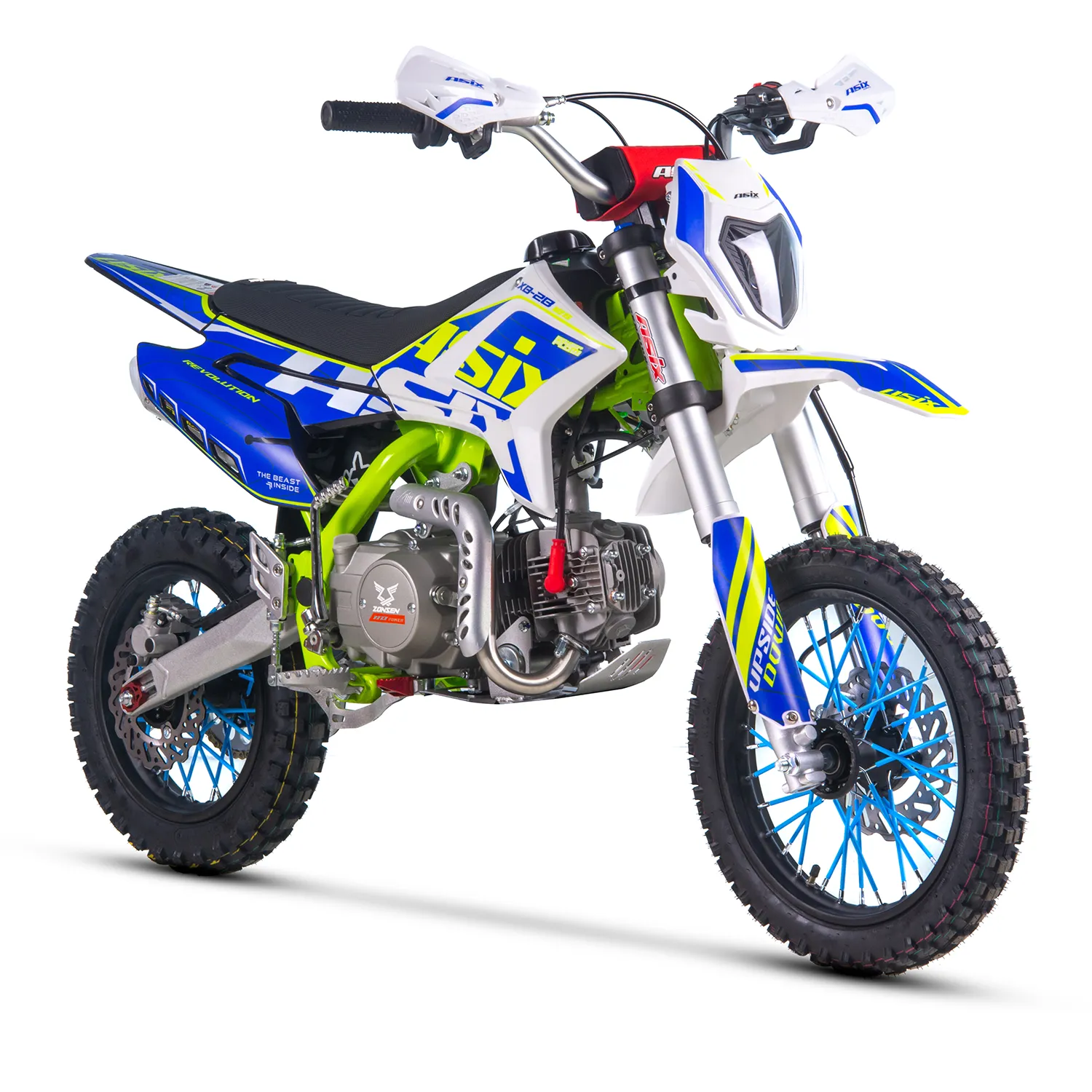 Motocicleta Enduro Asix XB28 110cc, pornire electrica