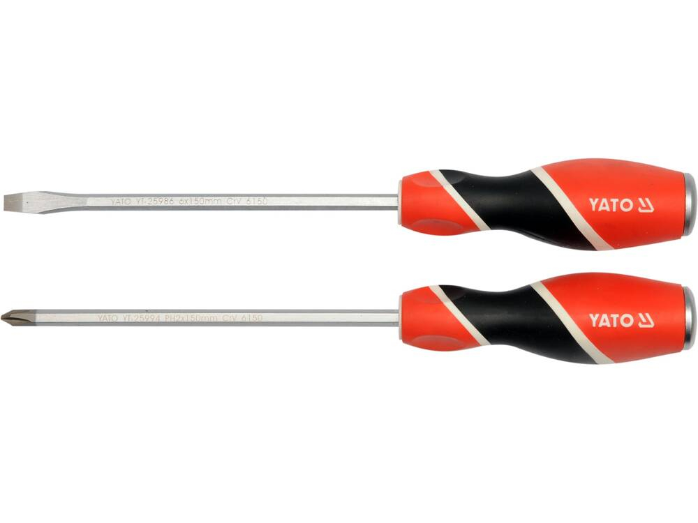 Set Șurubelnițe Yato 150mm Rezistente la Lovituri