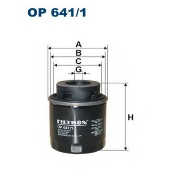Filtru ulei FILTRON OP641 1 - compatibilitate VAG