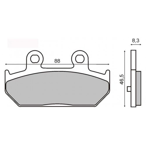 Placute Frana Honda Rms - Siguranta Premium