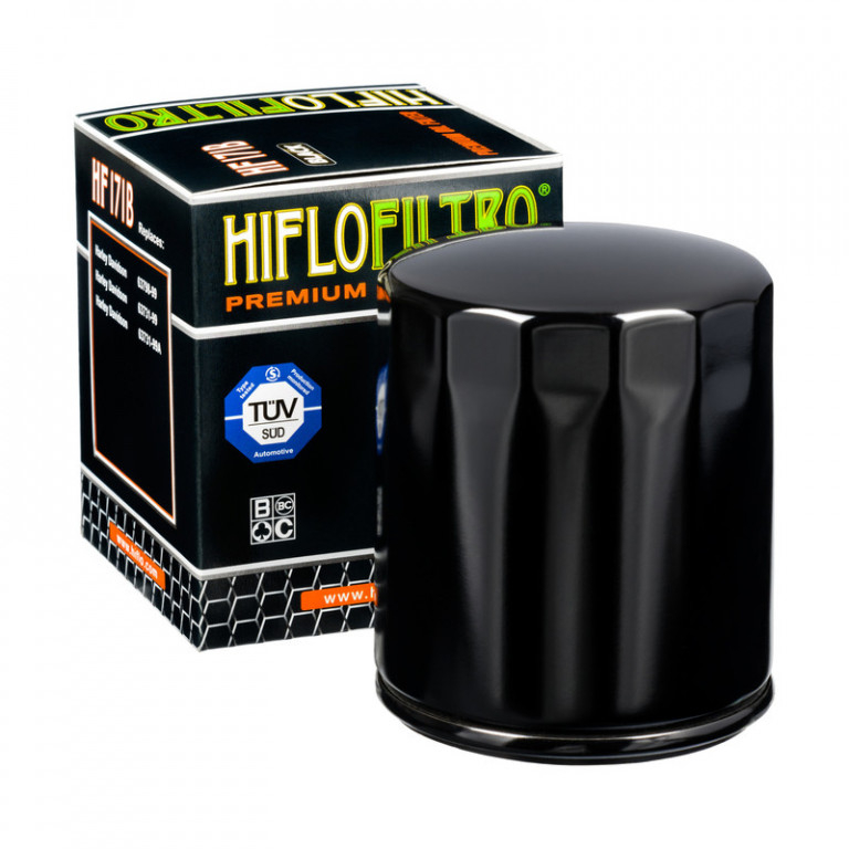 Filtru Ulei Hiflofiltro HF171B Negru - Protecție