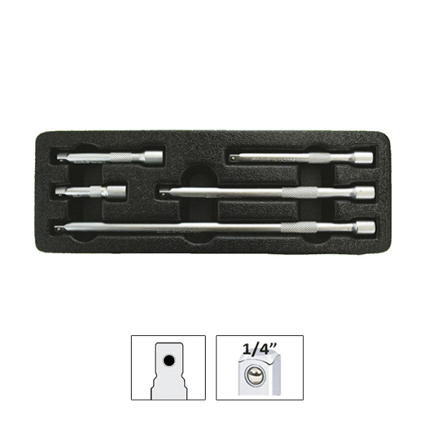 Set Prelungitoare 1/4\" JBM, 5 buc, Cap Normal