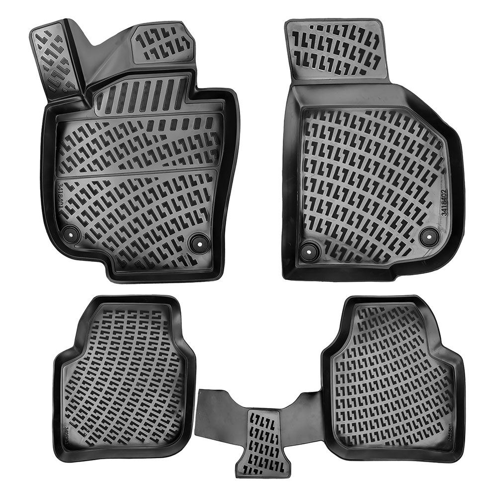 Set covorase auto cauciuc Umbrella Skoda Superb II B6 2008-2015