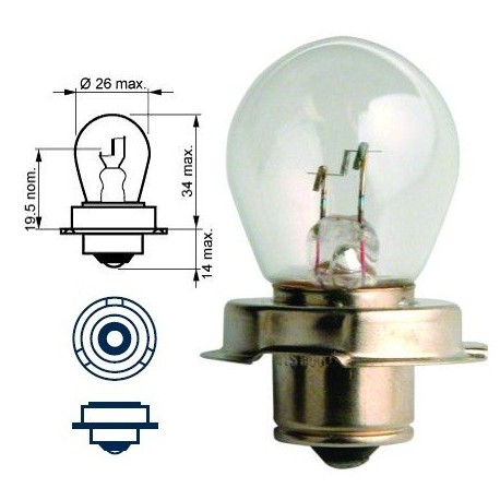 Bec Far Rms 12V 15W | Viziune Clară
