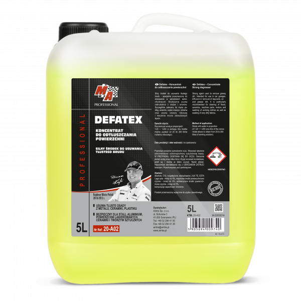 MA Professional Defatex 5L - Degresant Puternic