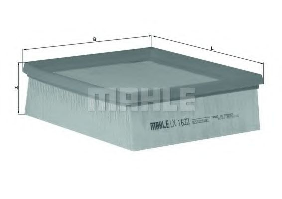 Filtru aer Mahle LX 1622 - Protecție Motor