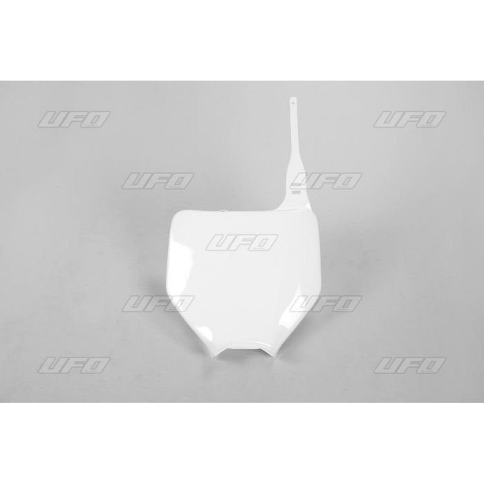 Ufo Plastic Număr Față Kawasaki KX125/250 Alb
