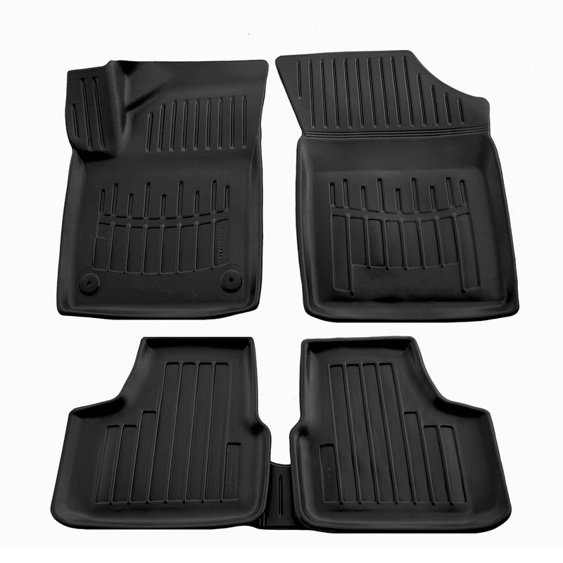 Covorase Auto Cauciuc Umbrella VW Up! 2012- Negru TPE