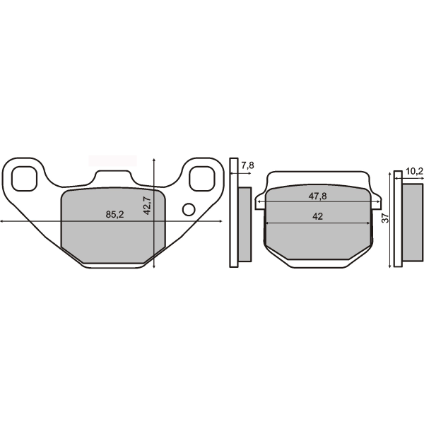 Placute Frana Piaggio Rms Omologate