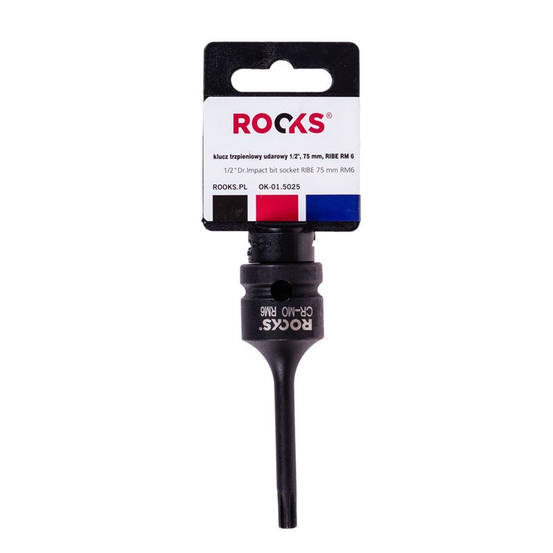 Tubulară Impact ROOKS 1/2 M6 - Oțel Crom-Molibden