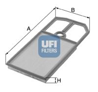 Filtru Aer UFI 30.124.00 - Protecție Motor