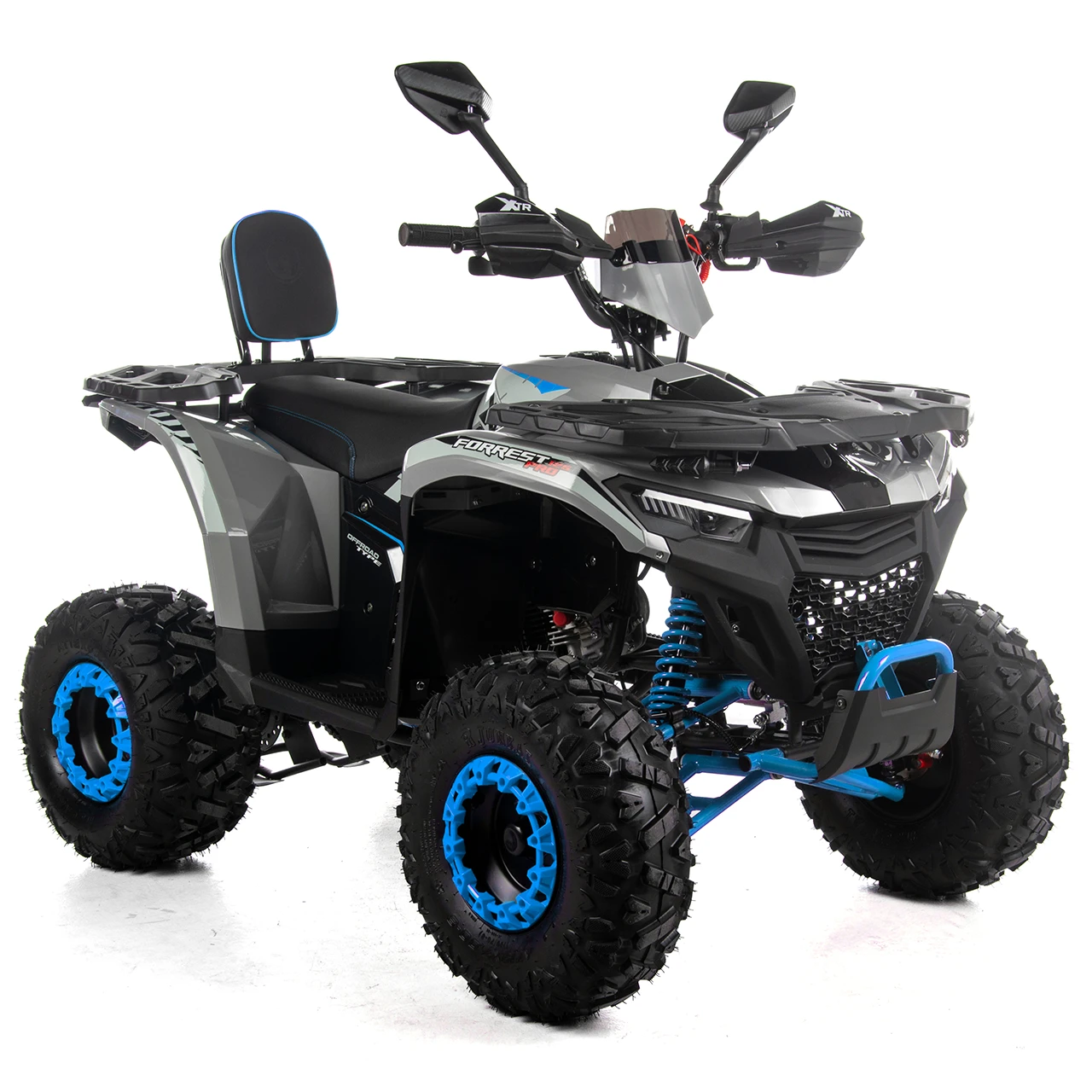 ATV XTR Pro Forest 125cc 8.5 CP, Semi-Automat, Gri-Albastru
