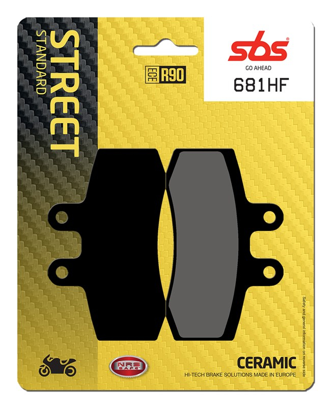 Placute frana SBS 681HF Ceramic Moto