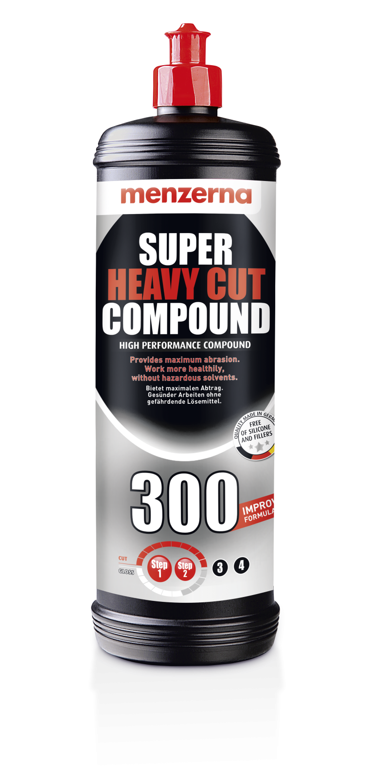 Menzerna Heavy Cut 300 1L - Elimină Zgârieturi Profunde