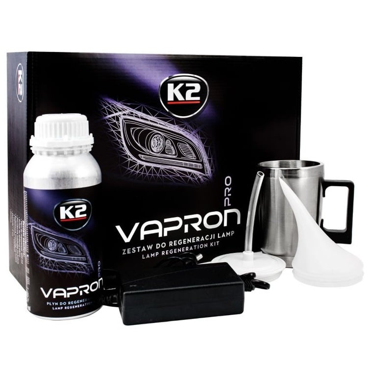 K2 Vapron Kit Restaurare Faruri D7900 Profesional - imagine 2