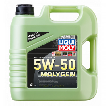 Ulei Motor Liqui Moly Molygen 5W-50 4L, Sintetic