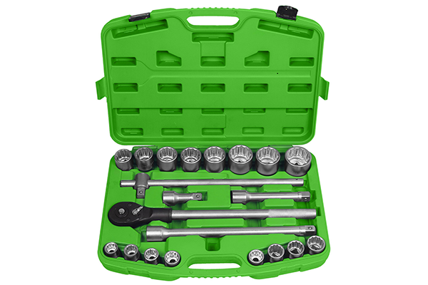 Trusa Chei Tubulare 3/4" cu 21 Piese, 12 Fete JBM