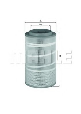 Filtru aer Knecht LX 1457 Protecție Motor