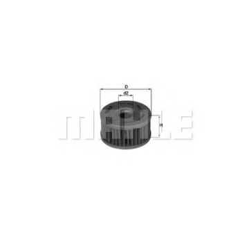 Filtru ulei MAHLE OX 409 - Protecție motor