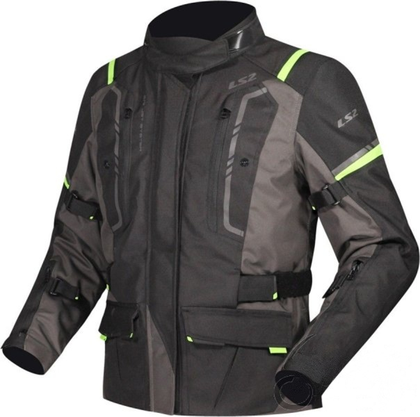 Jacheta LS2 Narvik Lady, gri-negru-galben, marime XL